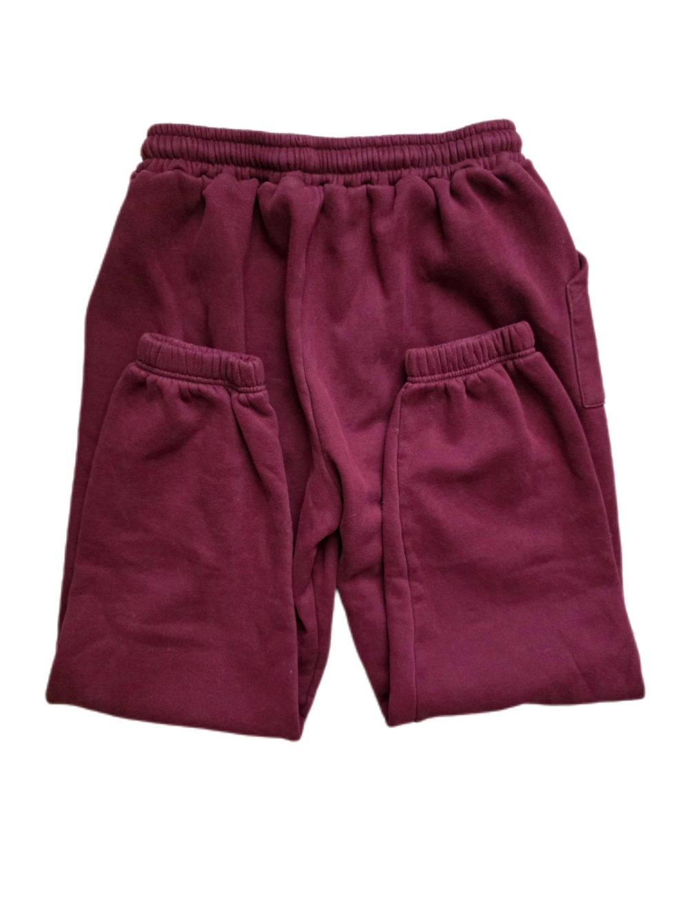 White Fox Boutique Burgundy Sweatpants Size Medium - Picture 11 of 12